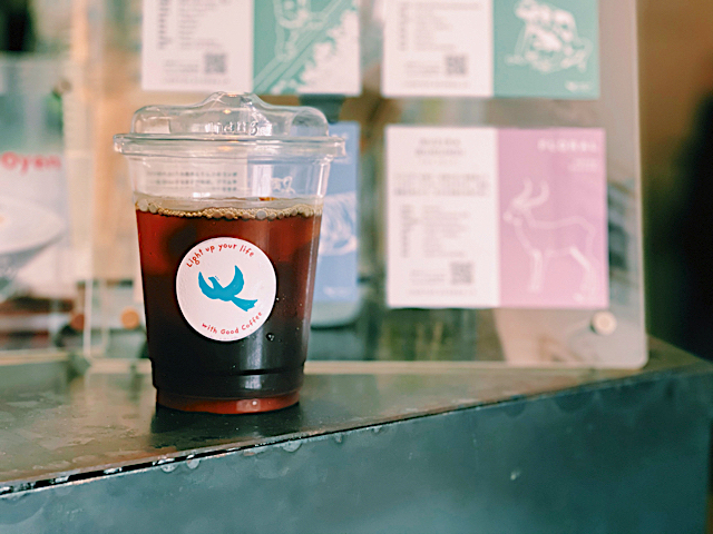 吉祥寺「LIGHT UP COFFEE」のアイスコーヒー