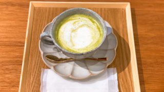 吉祥寺「茶の癒庵」の抹茶ミルク