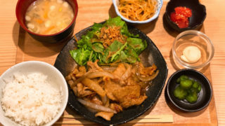 ヨド裏の定食屋さん はらぺこじろうの生姜焼き定食