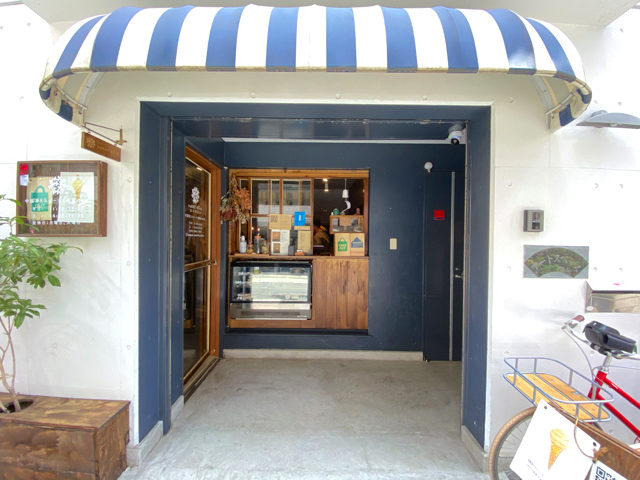sweet olive 金木犀茶店の外観
