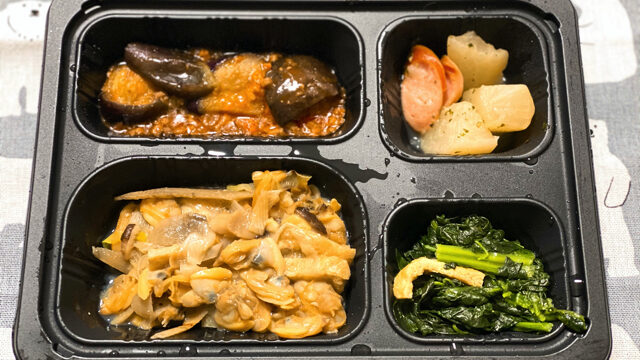 あさりの深川煮弁当