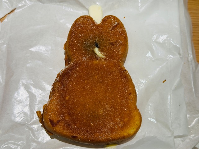 吉祥寺発酵バター専門店HANERU(ハネル)うさぎのあんバター焼き