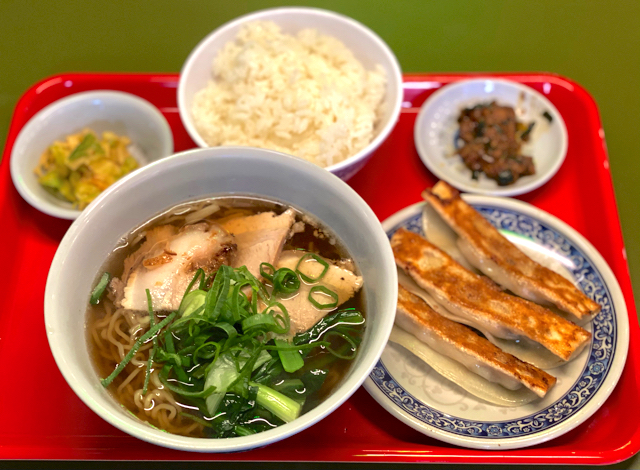 台北餃子 張記(ちょうき)西荻窪店の麺ランチ