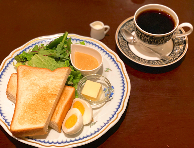 カフェ・ラ・ミル 吉祥寺ダイヤ街店のモーニング