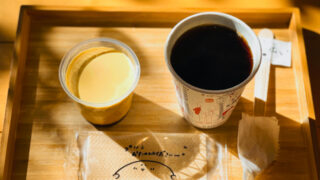 カンノンコーヒー吉祥寺店のプリン1