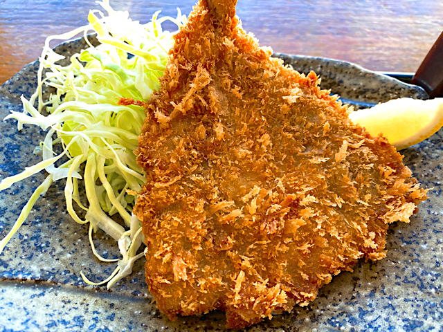 魚真（うおしん）吉祥寺店のランチ定食アジフライ