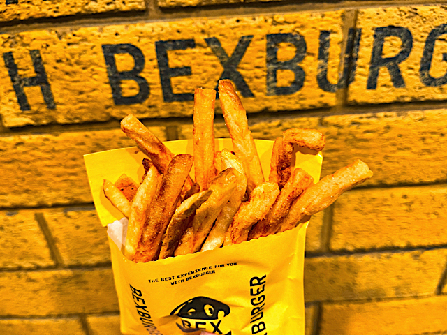 吉祥寺「BEX BURGER(ベックスバーガー)」のポテト