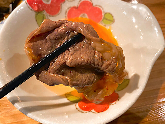 吉祥寺の大衆酒場 長次郎で食べた肉豆腐定食3