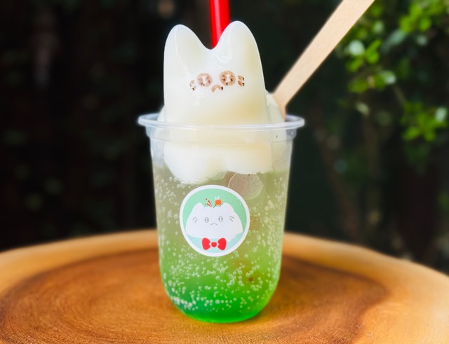 吉祥寺「kichijoji みちの駅」のぷるぷるサイダーサンドリンク