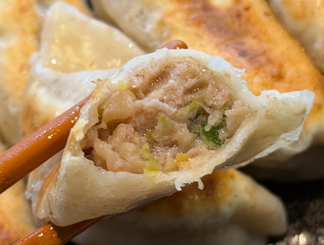 肉汁餃子のダンダダンの究極の餃子定食ランチ