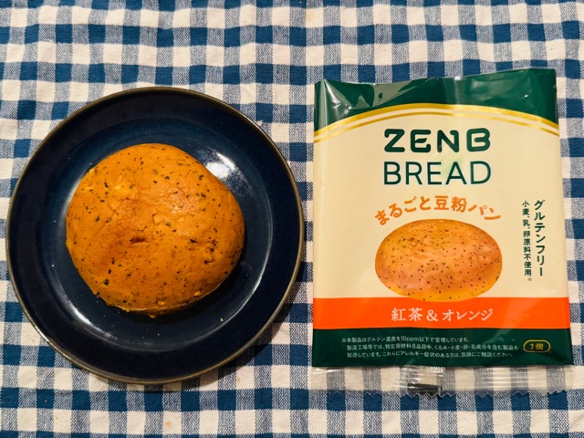 ZENB BREAD(ゼンブブレッド)紅茶&オレンジ / まるごと豆粉パン