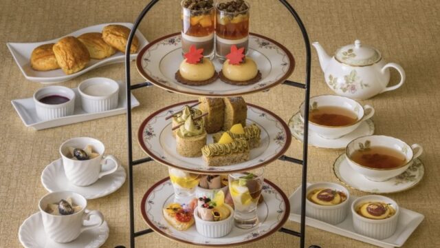吉祥寺エクセルホテル東急「栗のアフタヌーンティーセット」