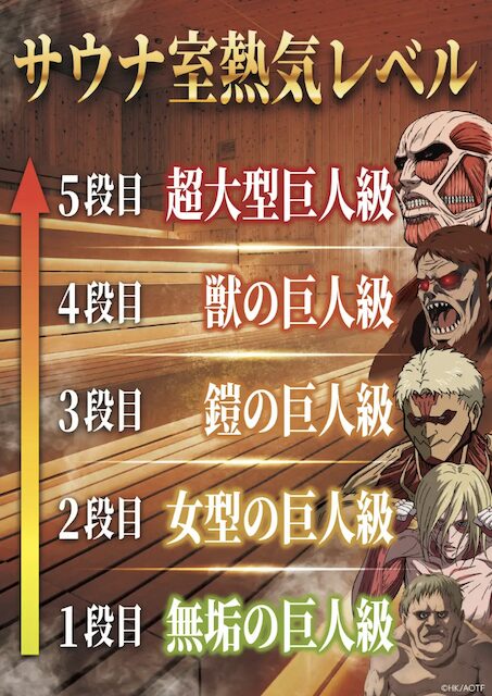 吉祥寺「モンスターワーク&サウナ」進撃の巨人コラボイベント