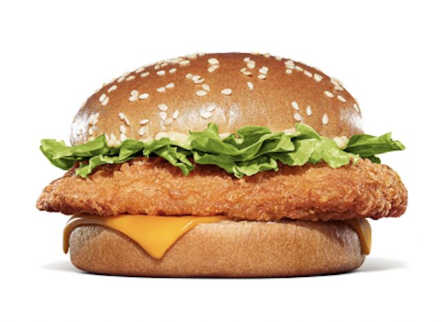 バーガーキングで新商品「スモーキーフライドチキンバーガーズ」