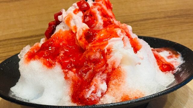 ガスト「かき氷」
