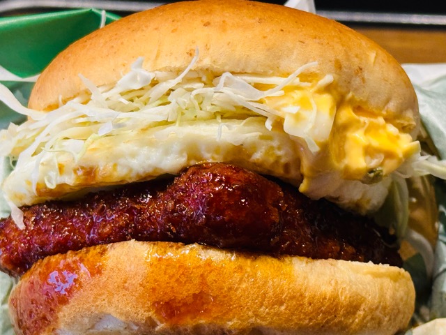 ケンタッキーのとろ~り月見バーガー