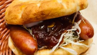 モスバーガーの月見バーガー「月見フォカッチャ」