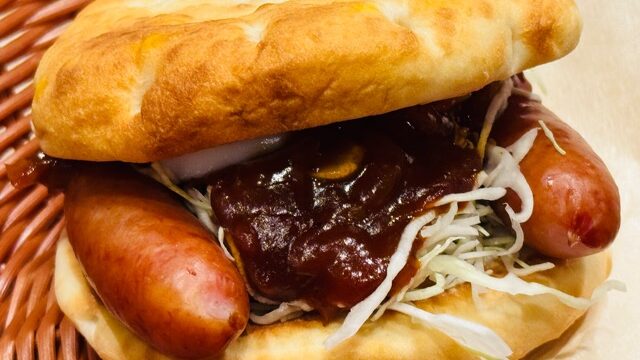 モスバーガーの月見バーガー「月見フォカッチャ」