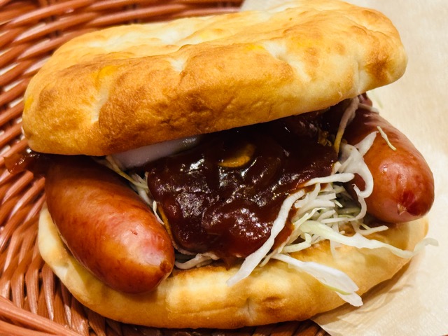 モスバーガーの月見バーガー「月見フォカッチャ」