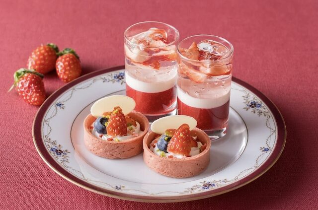 吉祥寺エクセルホテル東急で冬の「苺のアフタヌーンティー」