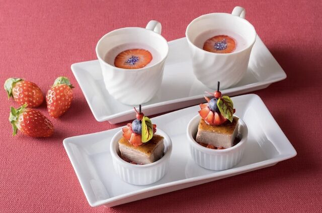 吉祥寺エクセルホテル東急で冬の「苺のアフタヌーンティー」