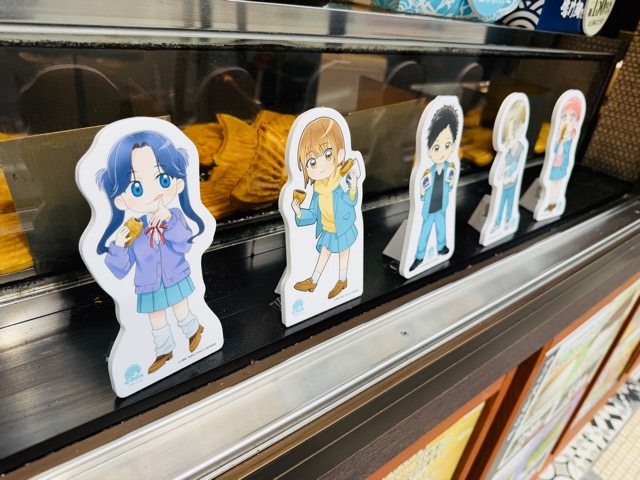 鳴門鯛焼本舗とTVアニメ『アオのハコ』のコラボたい焼き