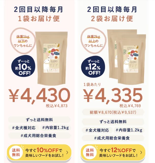 GLEBO（グレボ）の割引クーポン・お試しキャンペーン