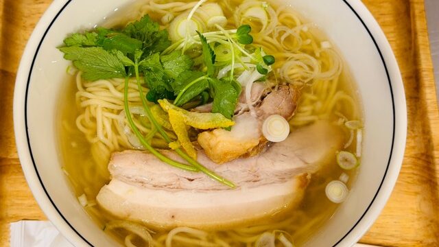 吉祥寺「中華そば 概念」