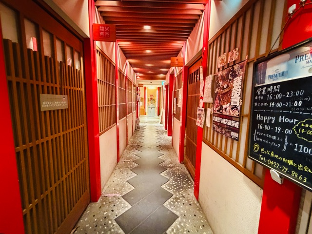 吉祥寺 夜クレープ ぴぃす・氷屋ぴぃすの夜時間帯