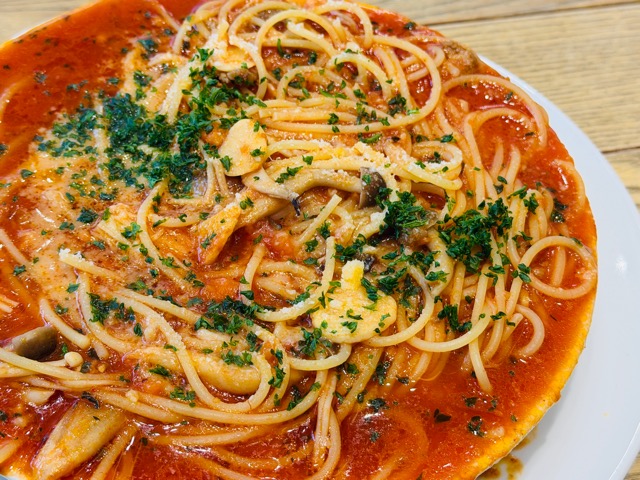 オリジナルパンケーキハウス 吉祥寺マルイ店のスープパスタ