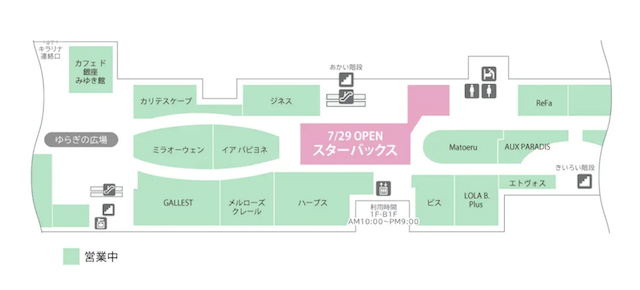 アトレ吉祥寺 本館B1Fにスターバックスがオープン予定！館内2店舗目