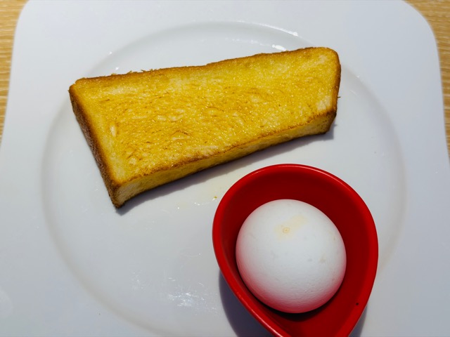 むさしの森珈琲のコーヒーゼリーフロート
