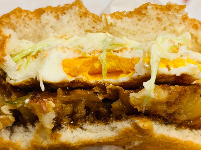 ドムドムハンバーガーの「お好み焼きバーガー」